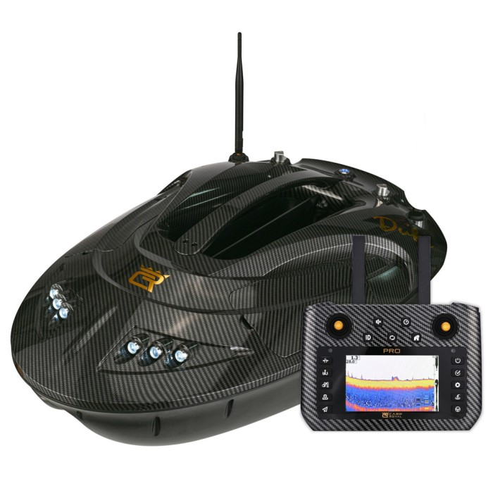 Barco de isca GPS com navegação precisa, sonar integrado para busca de peixes, alimentação e retorno automáticos, fácil localização de peixes e maior taxa de sucesso na pesca 2️⃣
